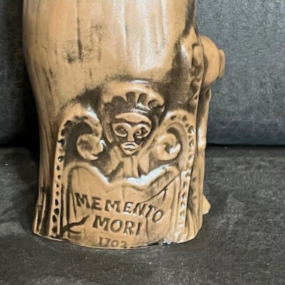 Disneyland Haunted Mansion Hatbox Ghost Trader Sams Tiki Mug 2nd Edition - Picture 6 of 8